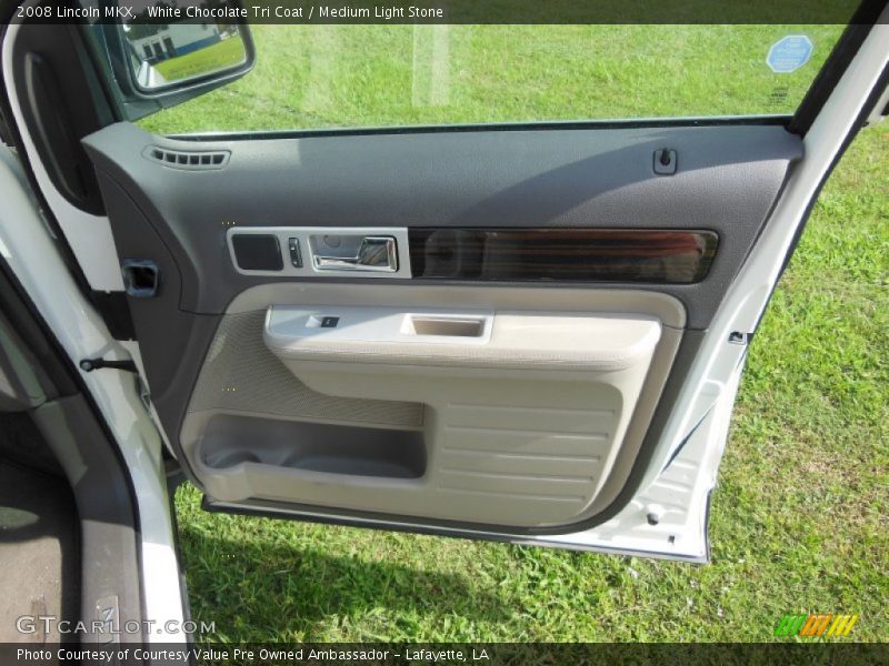 White Chocolate Tri Coat / Medium Light Stone 2008 Lincoln MKX