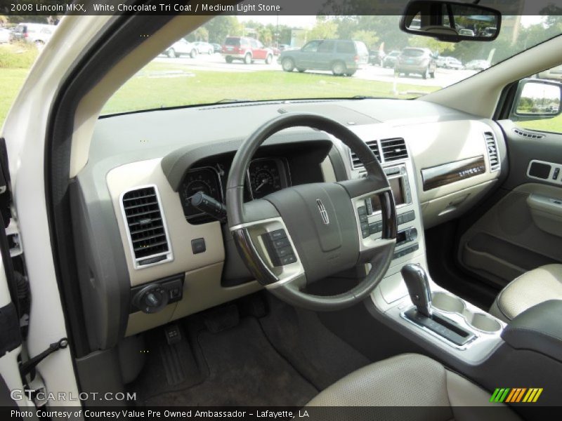 White Chocolate Tri Coat / Medium Light Stone 2008 Lincoln MKX