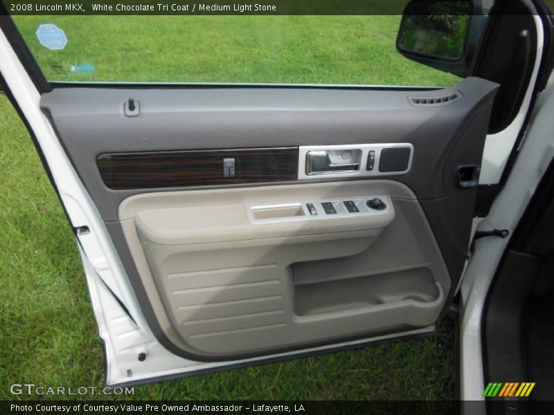 White Chocolate Tri Coat / Medium Light Stone 2008 Lincoln MKX