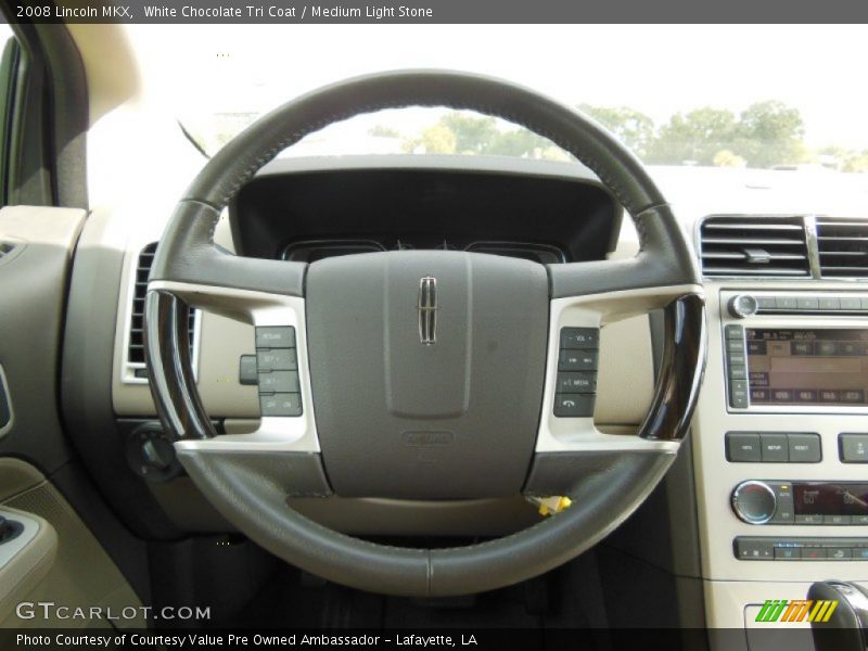 White Chocolate Tri Coat / Medium Light Stone 2008 Lincoln MKX