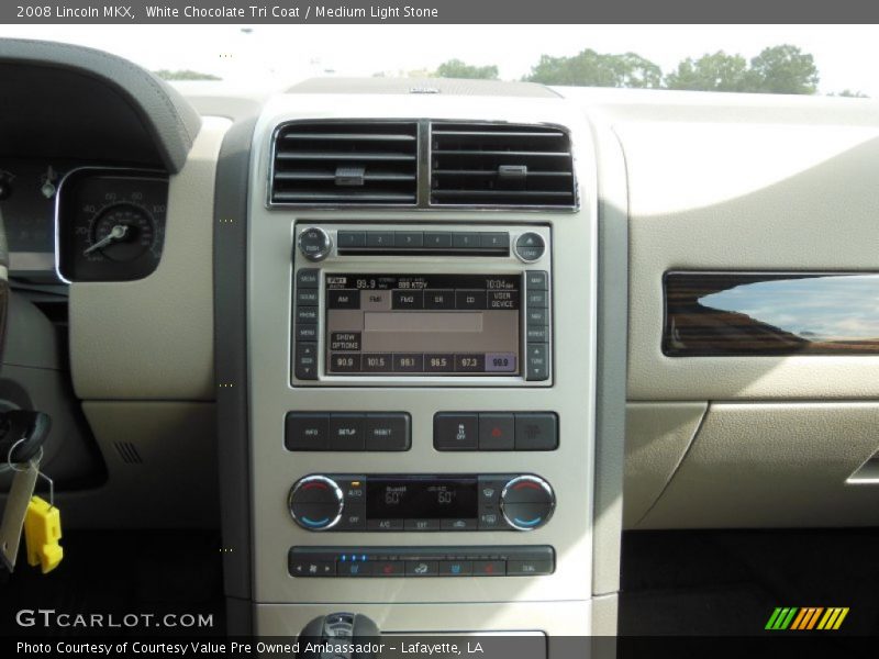 White Chocolate Tri Coat / Medium Light Stone 2008 Lincoln MKX