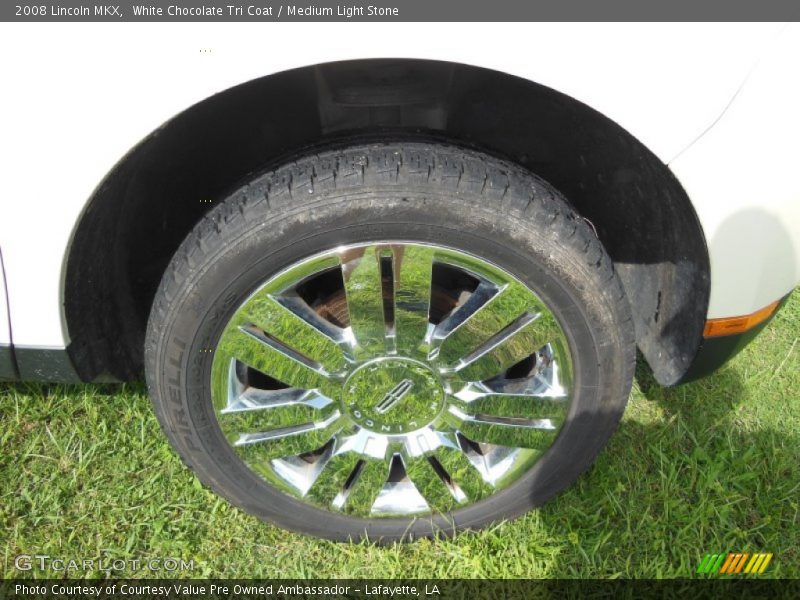 White Chocolate Tri Coat / Medium Light Stone 2008 Lincoln MKX