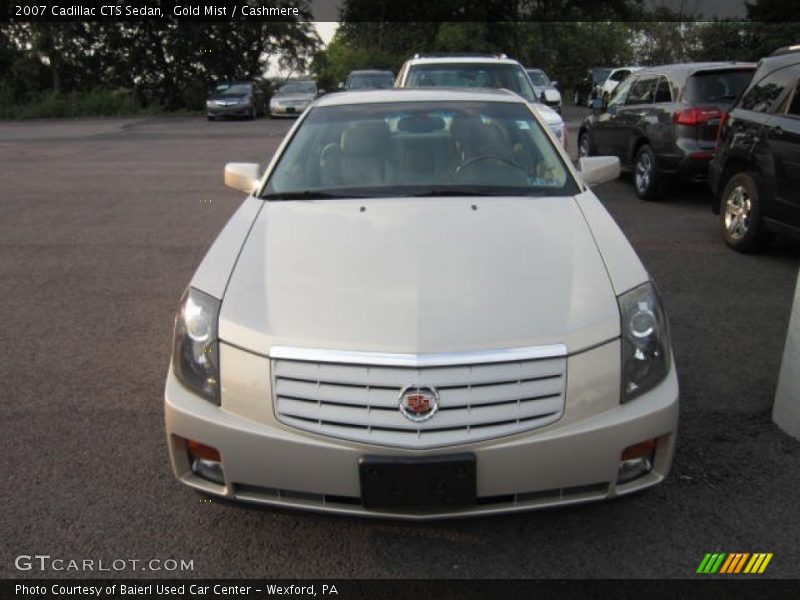 Gold Mist / Cashmere 2007 Cadillac CTS Sedan