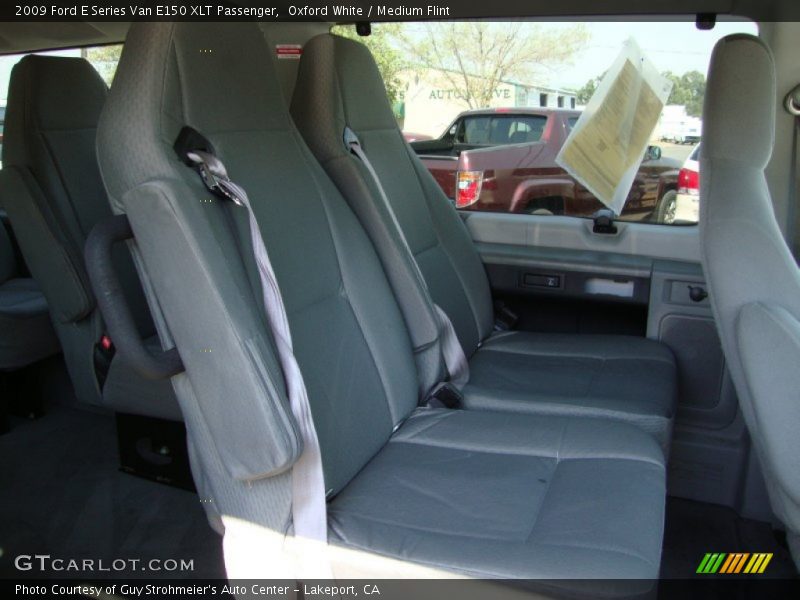 Rear Seat of 2009 E Series Van E150 XLT Passenger
