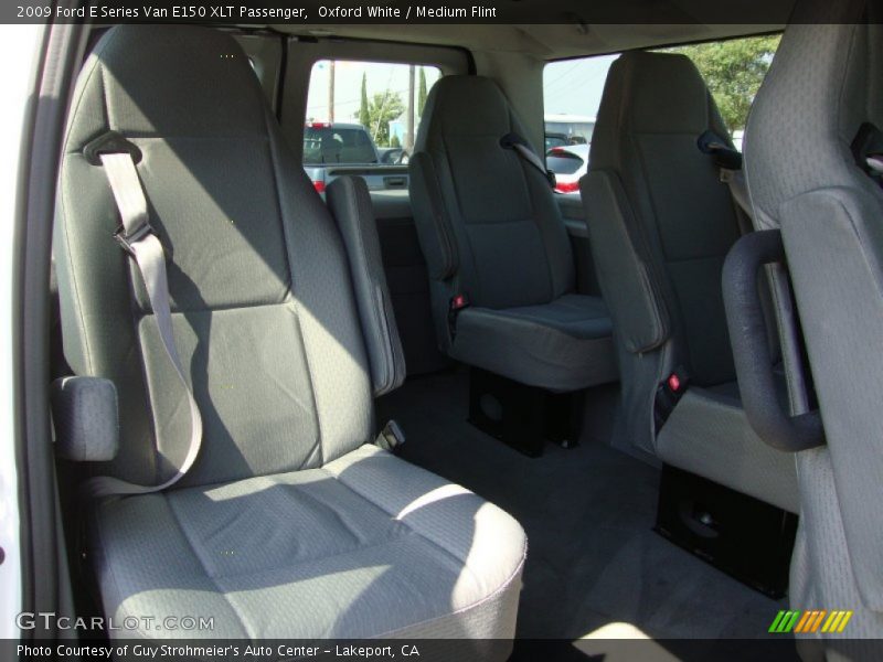 Rear Seat of 2009 E Series Van E150 XLT Passenger