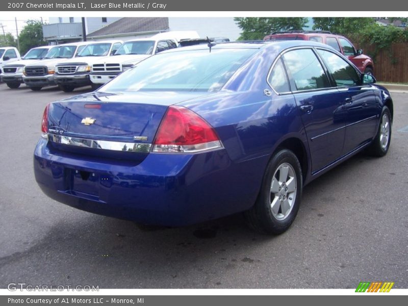 Laser Blue Metallic / Gray 2007 Chevrolet Impala LT