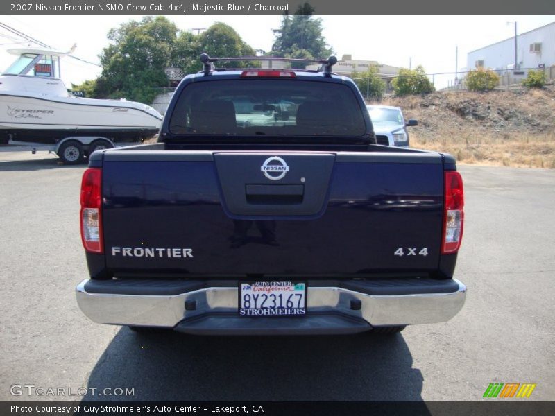 Majestic Blue / Charcoal 2007 Nissan Frontier NISMO Crew Cab 4x4