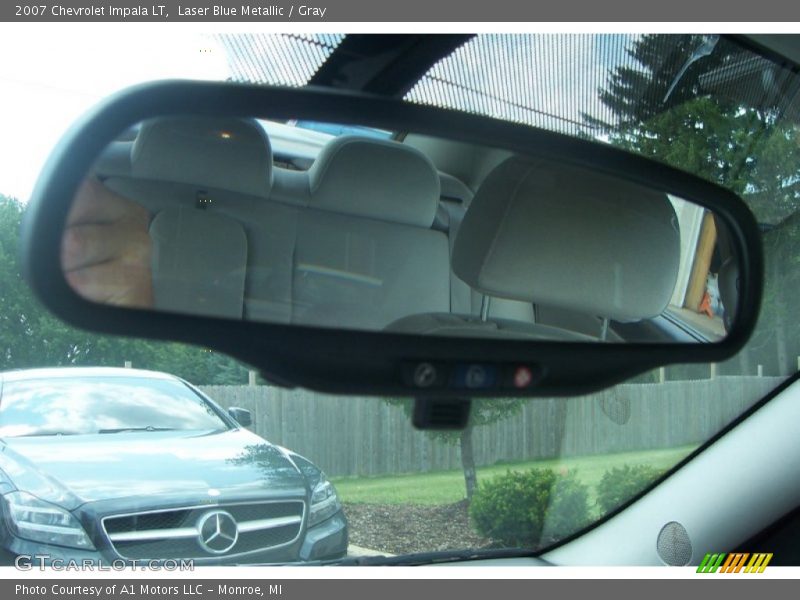 Laser Blue Metallic / Gray 2007 Chevrolet Impala LT