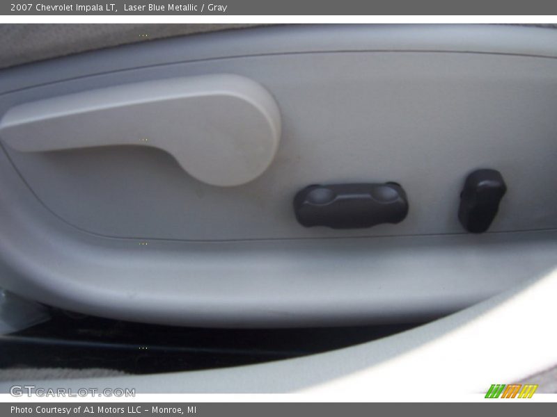 Laser Blue Metallic / Gray 2007 Chevrolet Impala LT