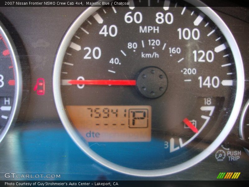Majestic Blue / Charcoal 2007 Nissan Frontier NISMO Crew Cab 4x4