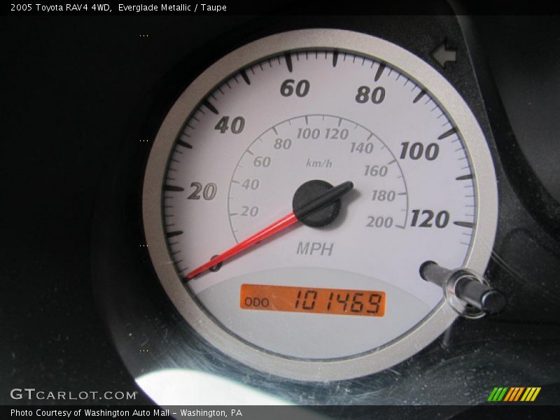 Everglade Metallic / Taupe 2005 Toyota RAV4 4WD