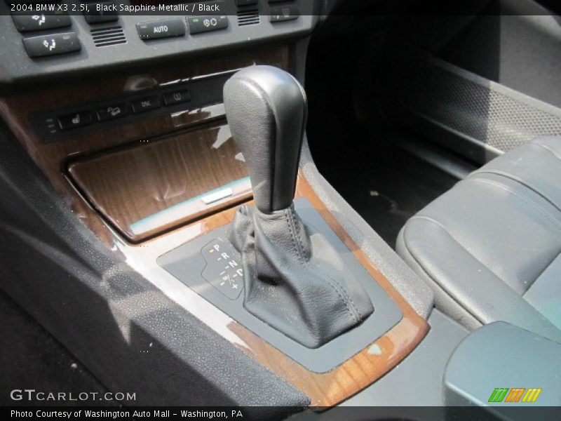 Black Sapphire Metallic / Black 2004 BMW X3 2.5i