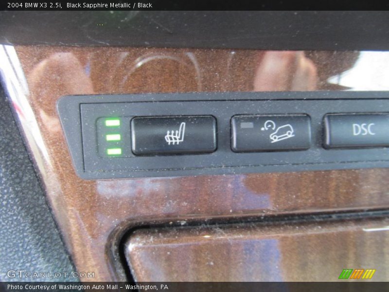 Black Sapphire Metallic / Black 2004 BMW X3 2.5i