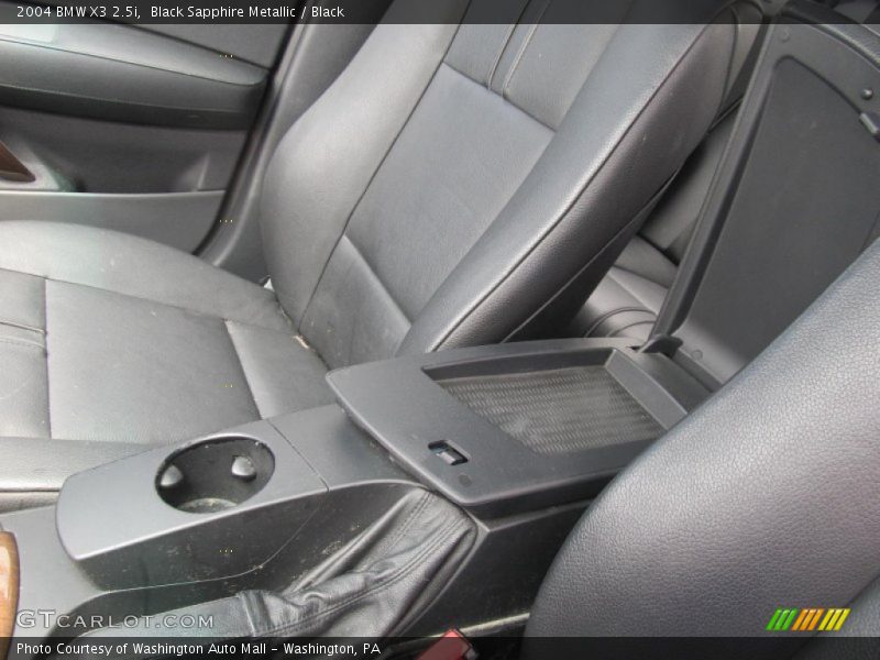 Black Sapphire Metallic / Black 2004 BMW X3 2.5i