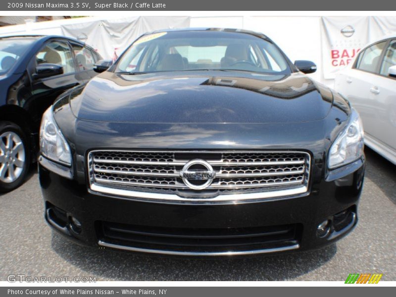 Super Black / Caffe Latte 2009 Nissan Maxima 3.5 SV