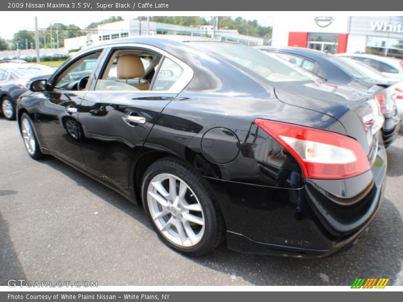 Super Black / Caffe Latte 2009 Nissan Maxima 3.5 SV