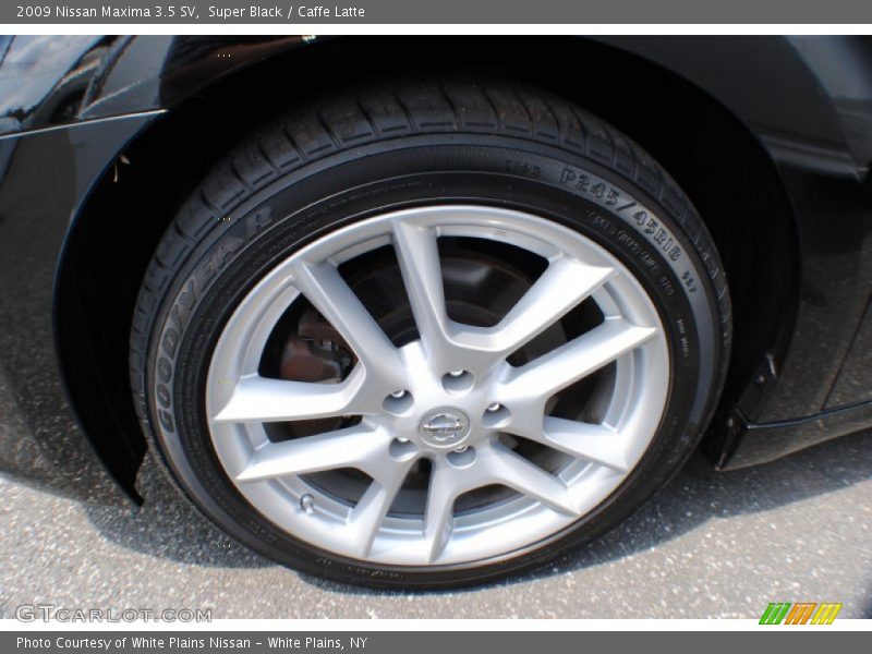 Super Black / Caffe Latte 2009 Nissan Maxima 3.5 SV