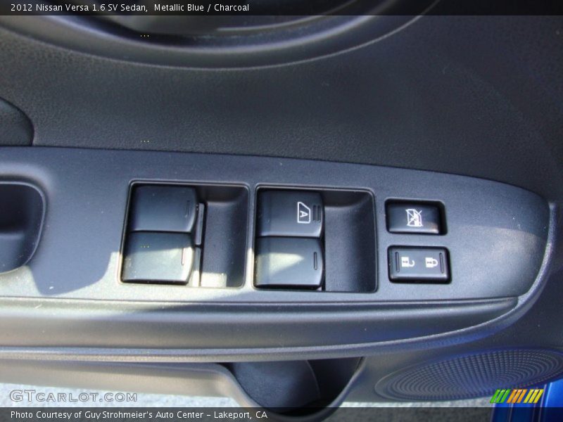 Metallic Blue / Charcoal 2012 Nissan Versa 1.6 SV Sedan