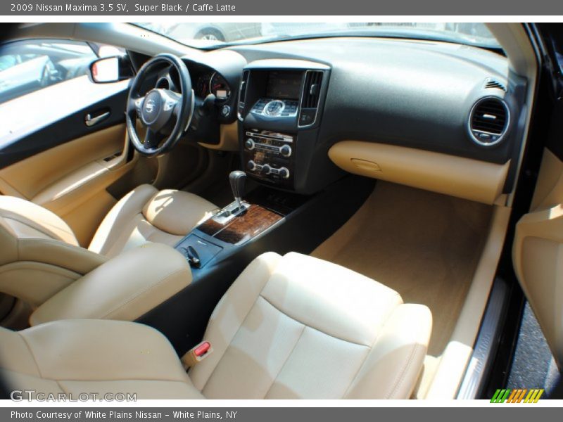 Super Black / Caffe Latte 2009 Nissan Maxima 3.5 SV