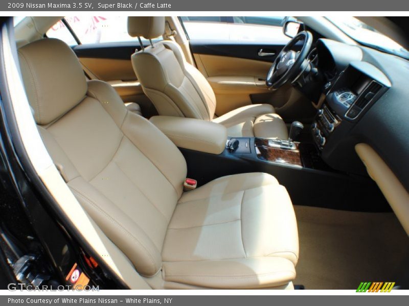 Super Black / Caffe Latte 2009 Nissan Maxima 3.5 SV