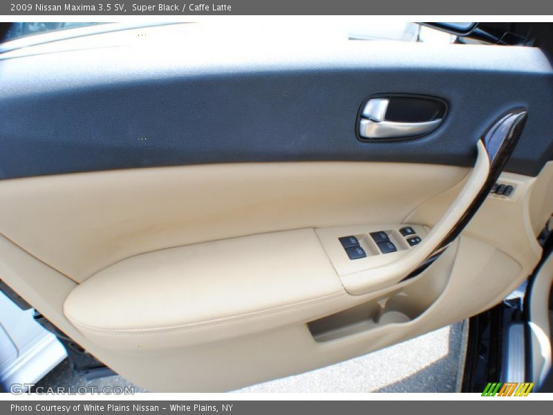 Super Black / Caffe Latte 2009 Nissan Maxima 3.5 SV