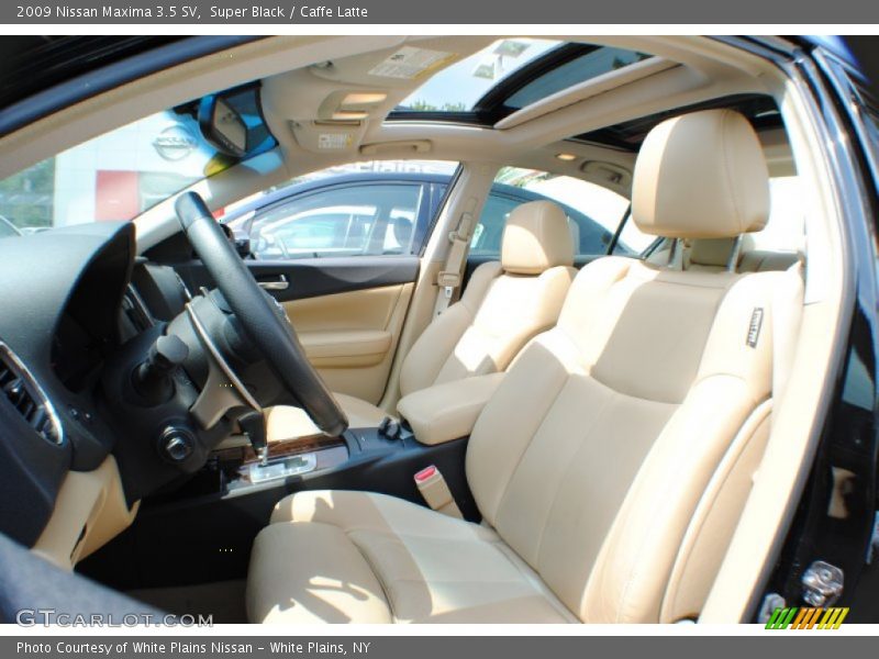 Super Black / Caffe Latte 2009 Nissan Maxima 3.5 SV