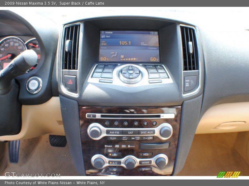 Super Black / Caffe Latte 2009 Nissan Maxima 3.5 SV