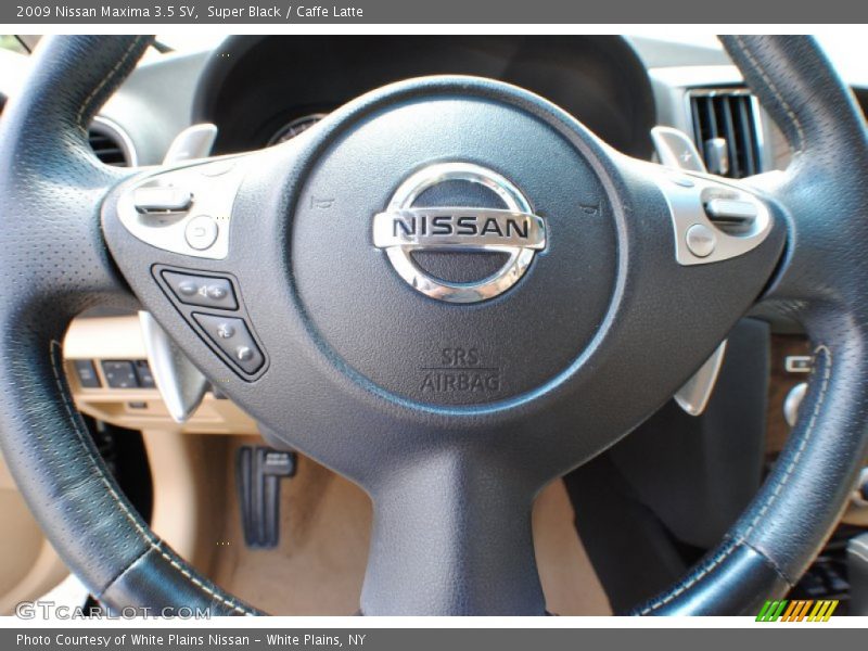 Super Black / Caffe Latte 2009 Nissan Maxima 3.5 SV