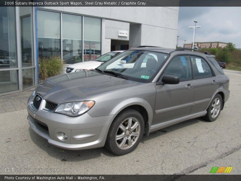 Steel Gray Metallic / Graphite Gray 2006 Subaru Impreza Outback Sport Wagon