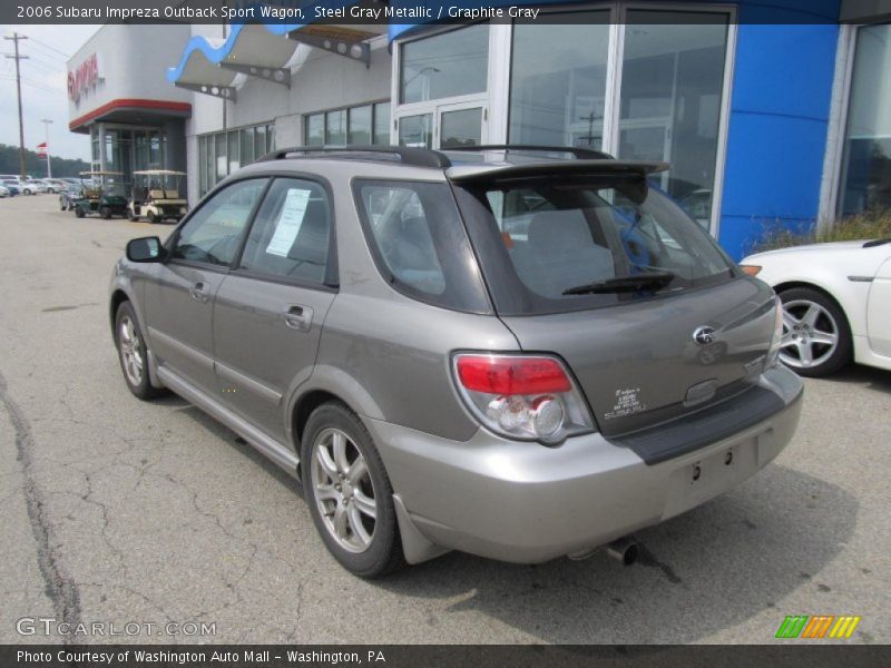 Steel Gray Metallic / Graphite Gray 2006 Subaru Impreza Outback Sport Wagon