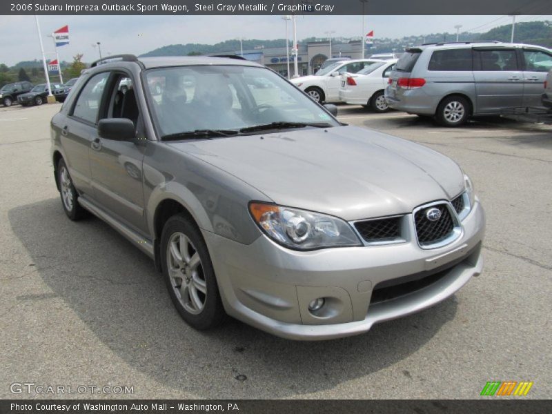 Steel Gray Metallic / Graphite Gray 2006 Subaru Impreza Outback Sport Wagon