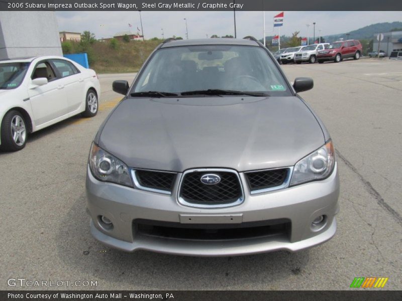 Steel Gray Metallic / Graphite Gray 2006 Subaru Impreza Outback Sport Wagon