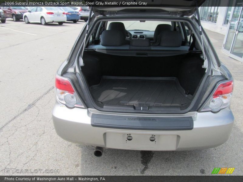 Steel Gray Metallic / Graphite Gray 2006 Subaru Impreza Outback Sport Wagon