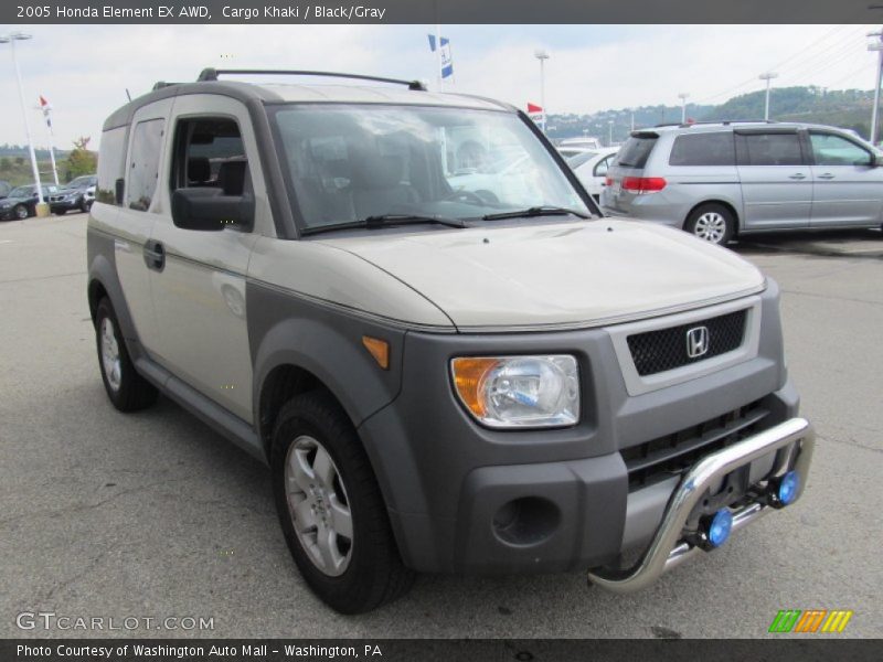 Cargo Khaki / Black/Gray 2005 Honda Element EX AWD