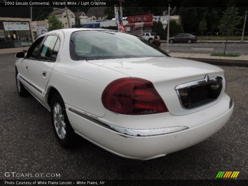 Vibrant White / Light Graphite 2002 Lincoln Continental