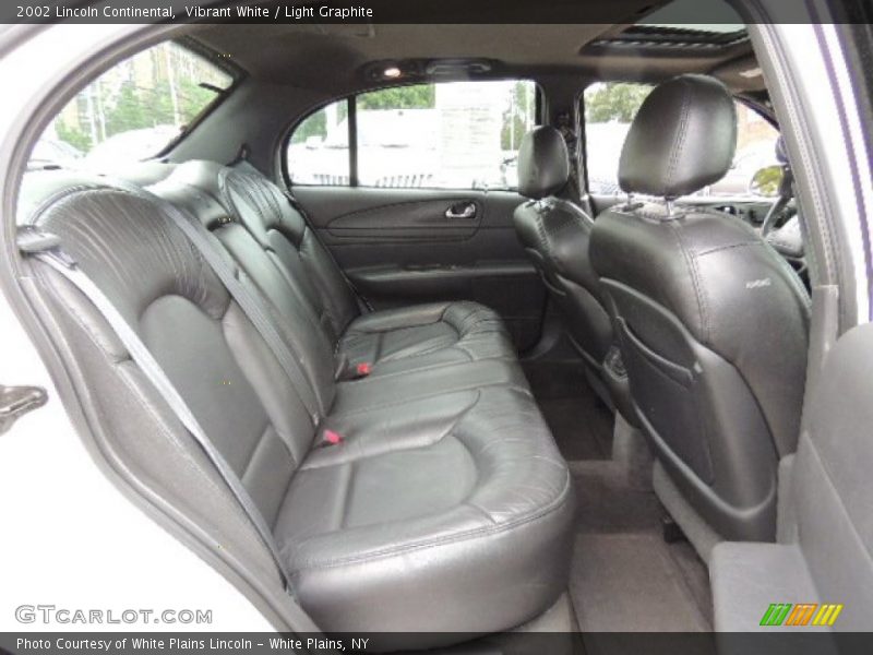 Vibrant White / Light Graphite 2002 Lincoln Continental