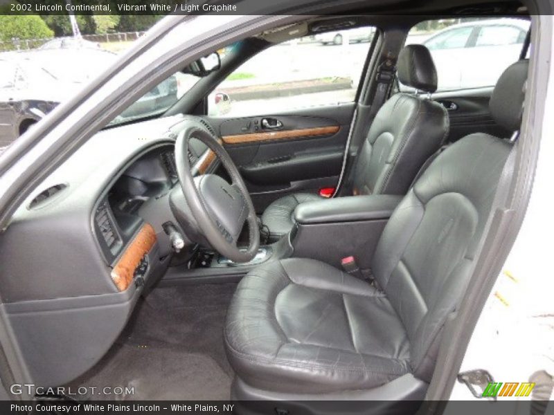 Vibrant White / Light Graphite 2002 Lincoln Continental