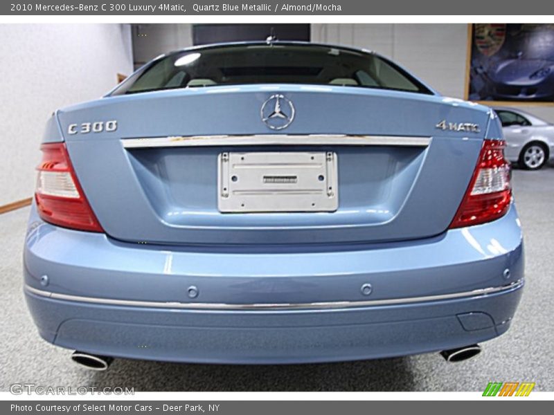 Quartz Blue Metallic / Almond/Mocha 2010 Mercedes-Benz C 300 Luxury 4Matic
