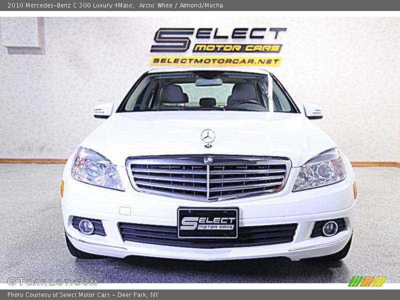 Arctic White / Almond/Mocha 2010 Mercedes-Benz C 300 Luxury 4Matic