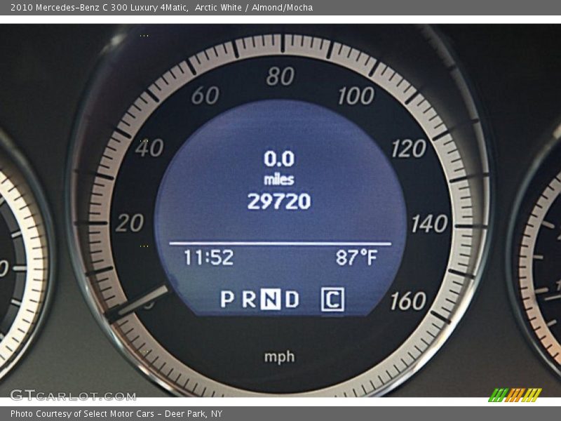 Arctic White / Almond/Mocha 2010 Mercedes-Benz C 300 Luxury 4Matic
