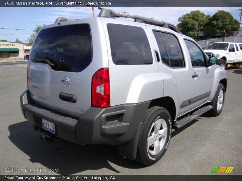 Silver Lightning / Steel/Graphite 2008 Nissan Xterra SE 4x4