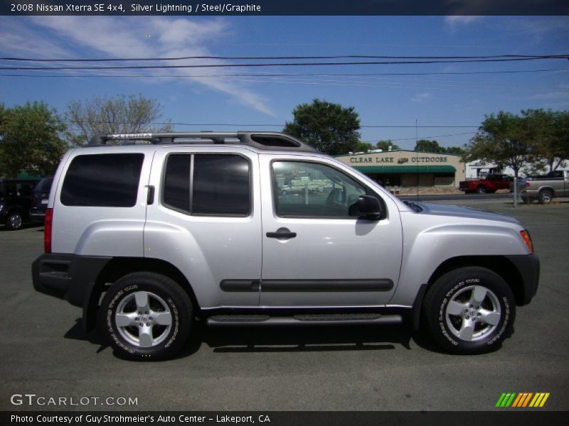 Silver Lightning / Steel/Graphite 2008 Nissan Xterra SE 4x4