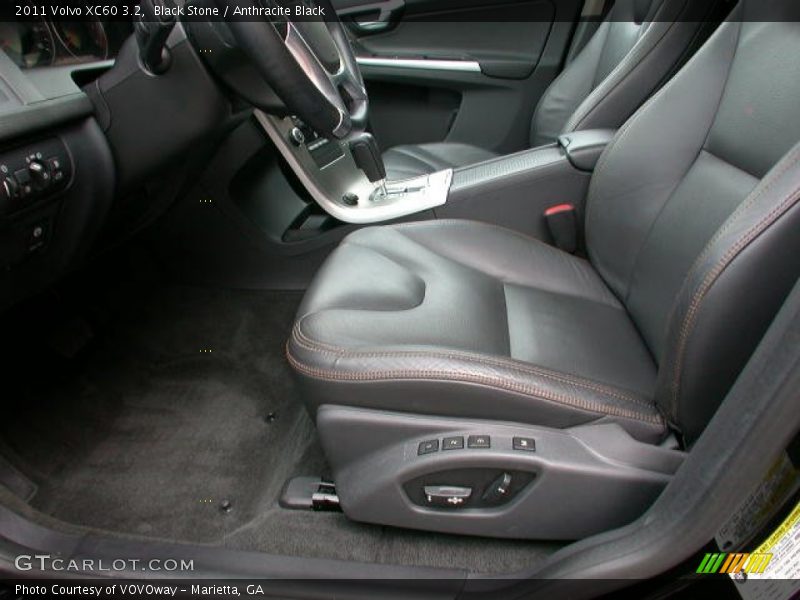 Front Seat of 2011 XC60 3.2