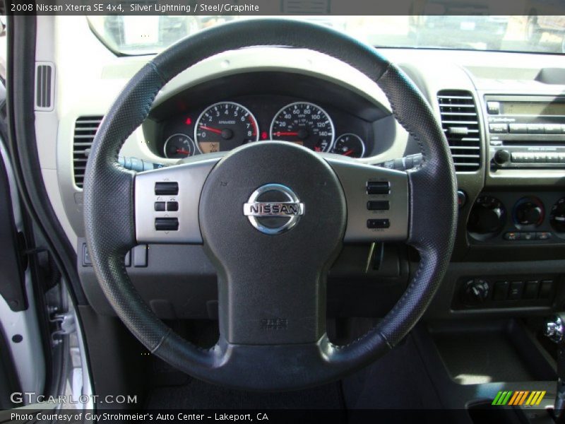 Silver Lightning / Steel/Graphite 2008 Nissan Xterra SE 4x4