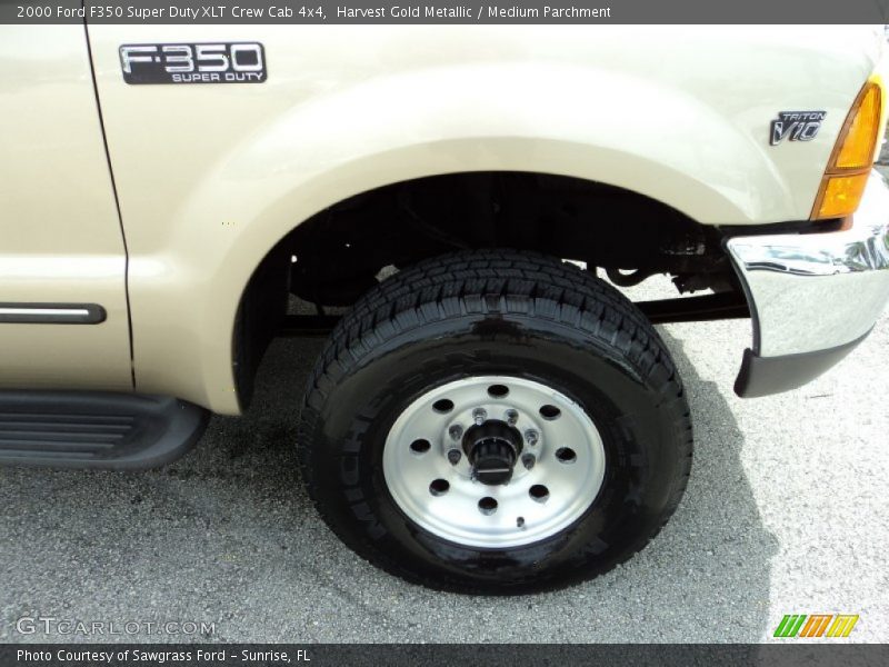  2000 F350 Super Duty XLT Crew Cab 4x4 Wheel