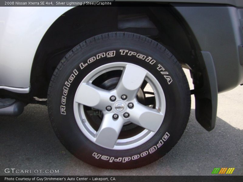 Silver Lightning / Steel/Graphite 2008 Nissan Xterra SE 4x4