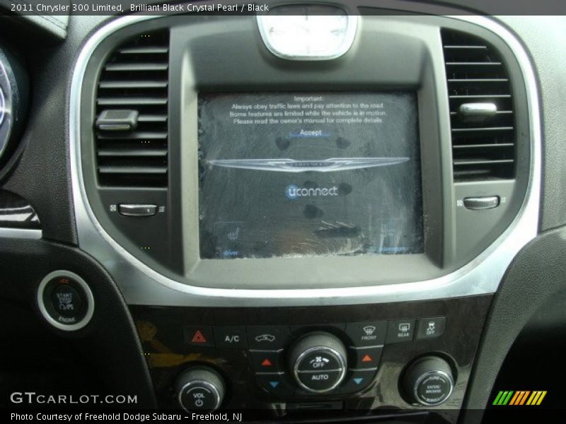 Brilliant Black Crystal Pearl / Black 2011 Chrysler 300 Limited