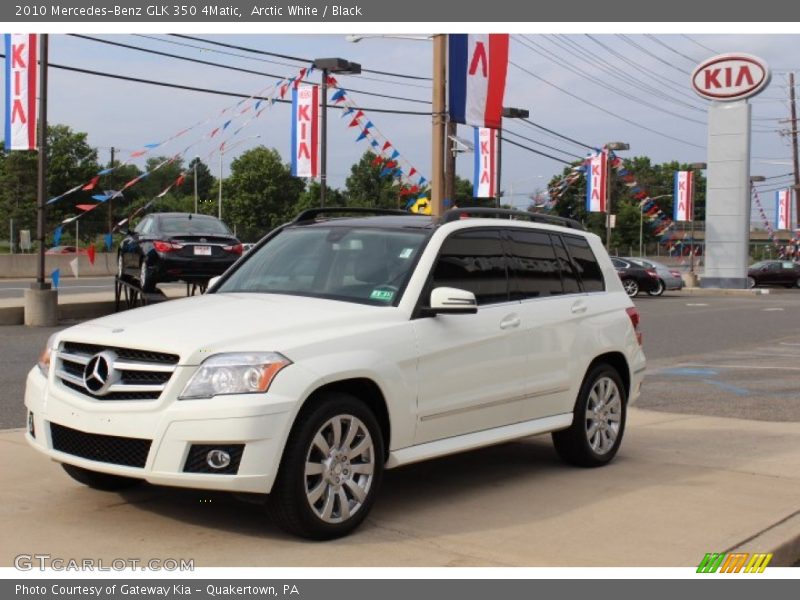 Arctic White / Black 2010 Mercedes-Benz GLK 350 4Matic