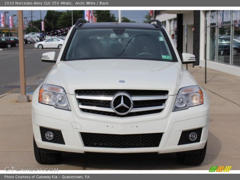Arctic White / Black 2010 Mercedes-Benz GLK 350 4Matic