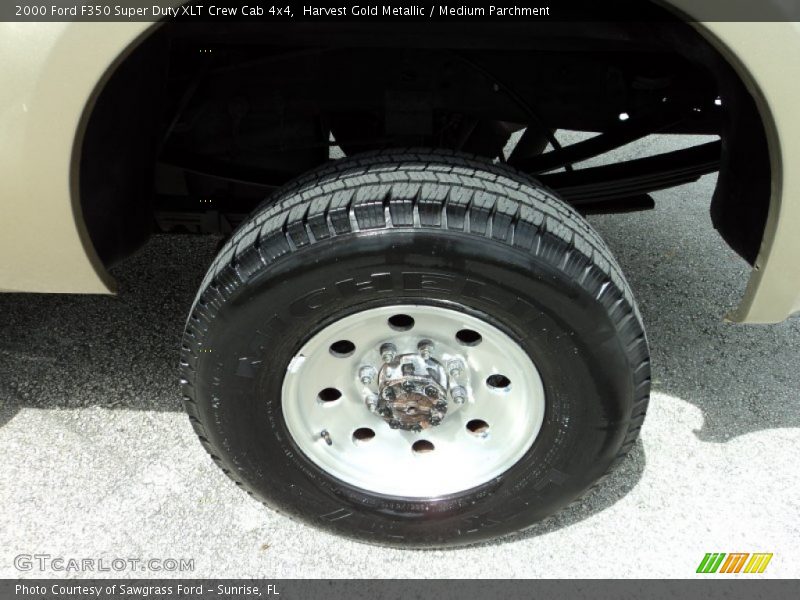  2000 F350 Super Duty XLT Crew Cab 4x4 Wheel